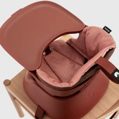 Bärbar barnstol Hannie Mahogany Red