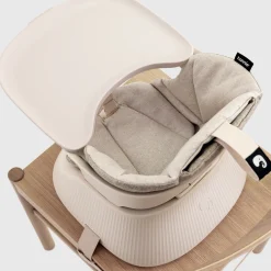 Bärbar barnstol Hannie White Sand