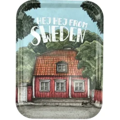 Bricka Hej hej from Sweden