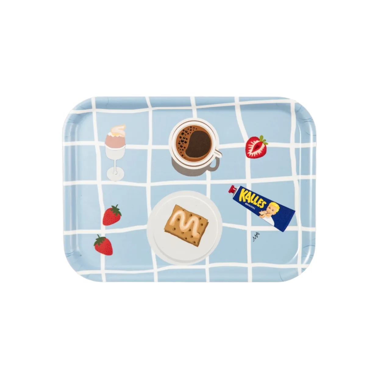 Bricka Kalles x DT 20x27 cm