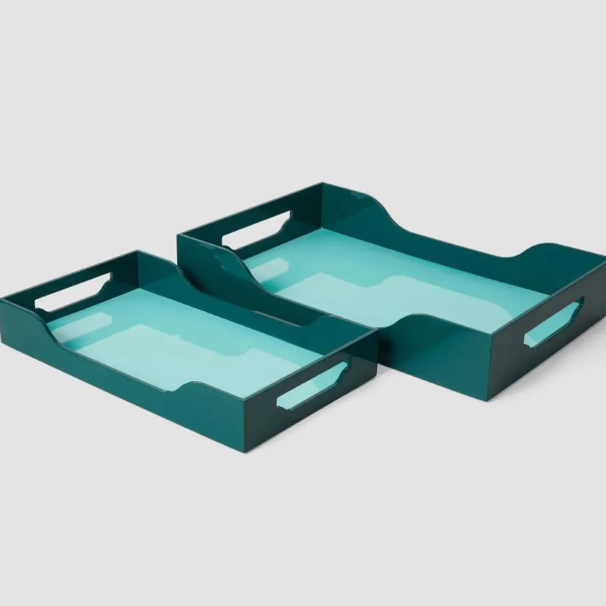 Bricka Lack - Swell, Turkos/Grön M