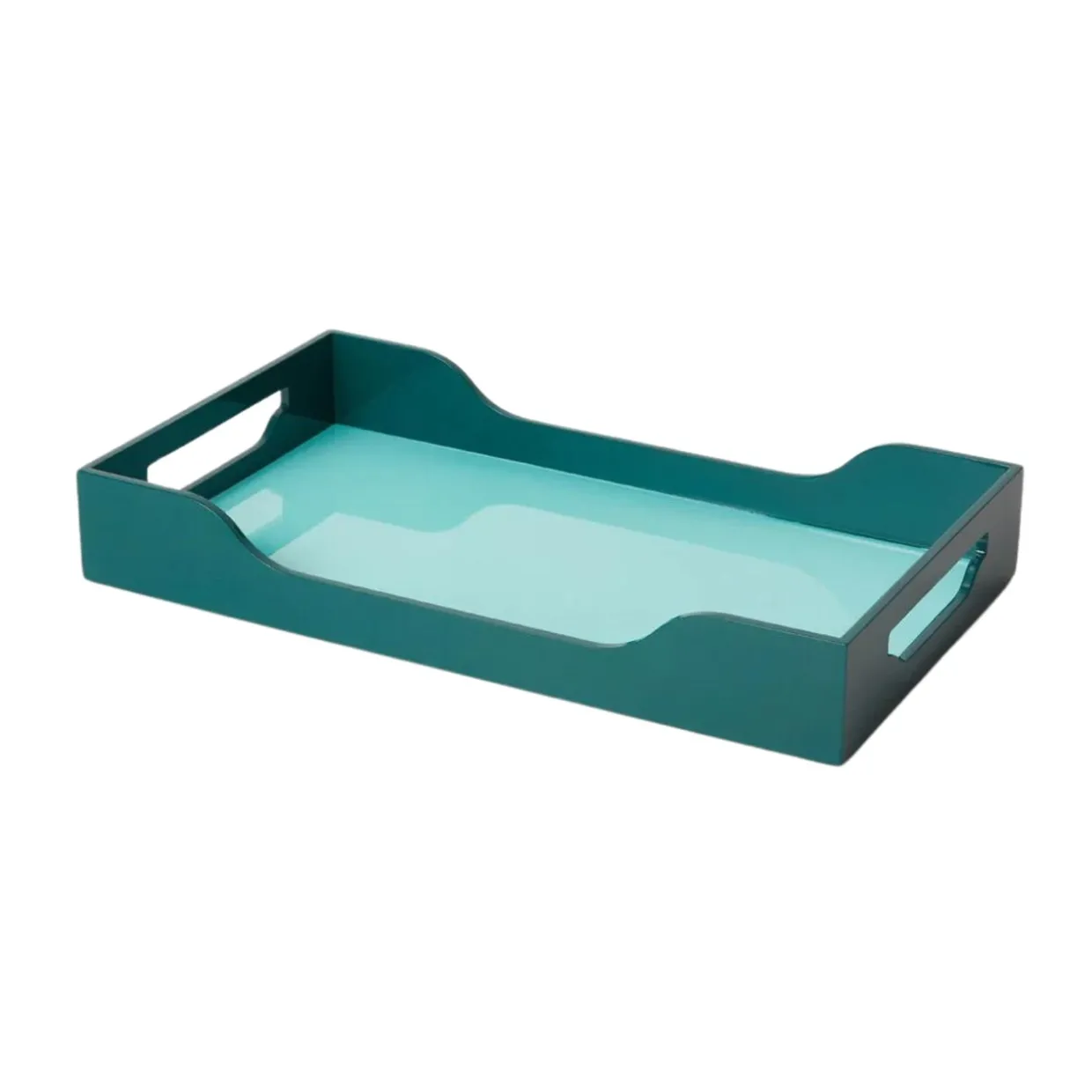 Bricka Lack - Swell, Turkos/Grön L