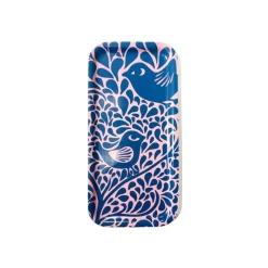 Bricka smal Birds & Berries blå