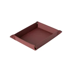 Dekorationsbricka Victoria burgundy