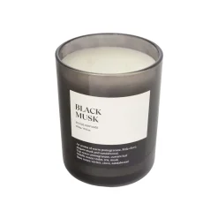 Doftljus med kork lock 450gr Brun