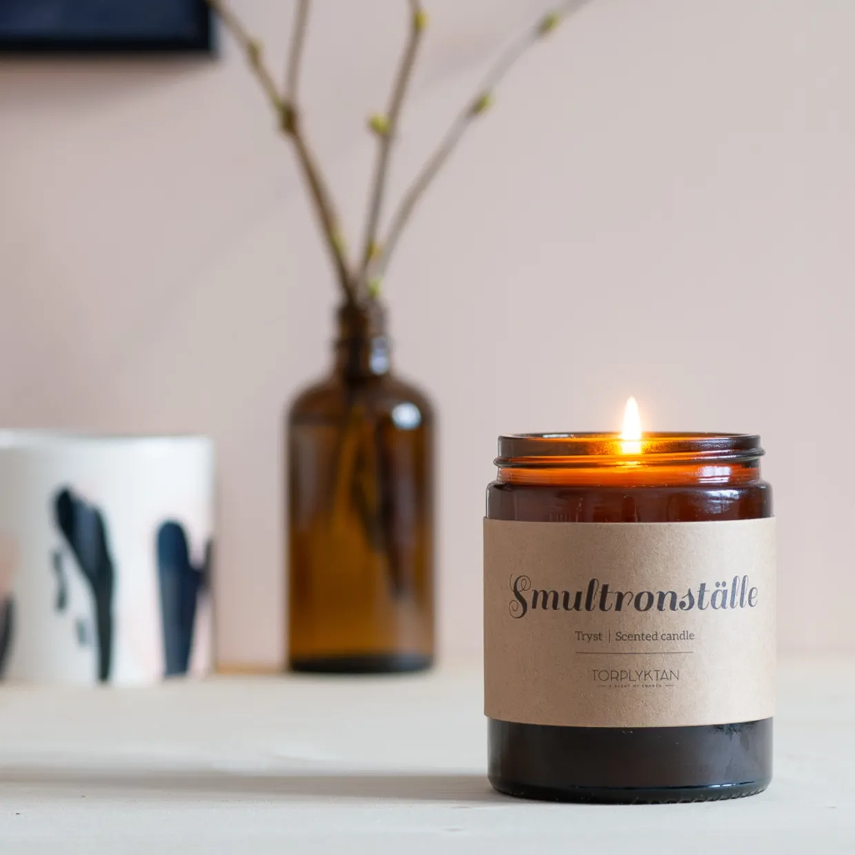 Doftljus150g Smultronställe