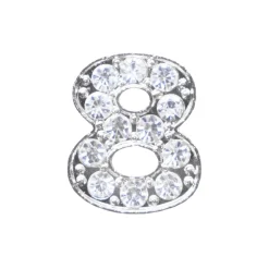 DRMZ 8 - Silver Rhinestone