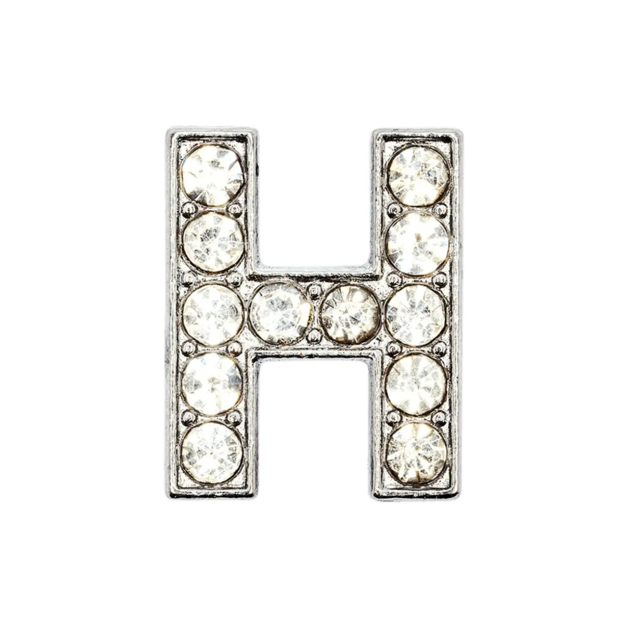 DRMZ H - Silver Rhinestone