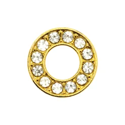 DRMZ O - Gold Rhinestone