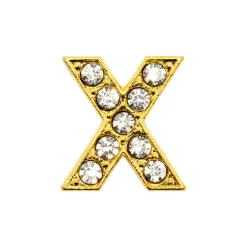 DRMZ X - Gold Rhinestone