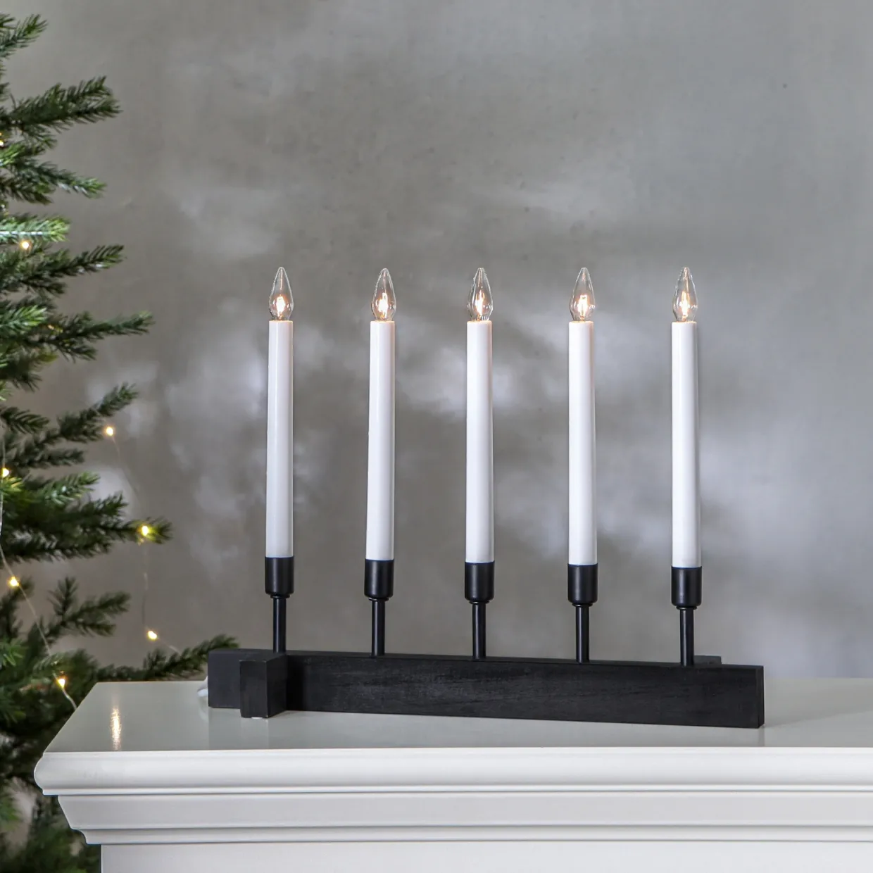 Elljustake Vind Svart