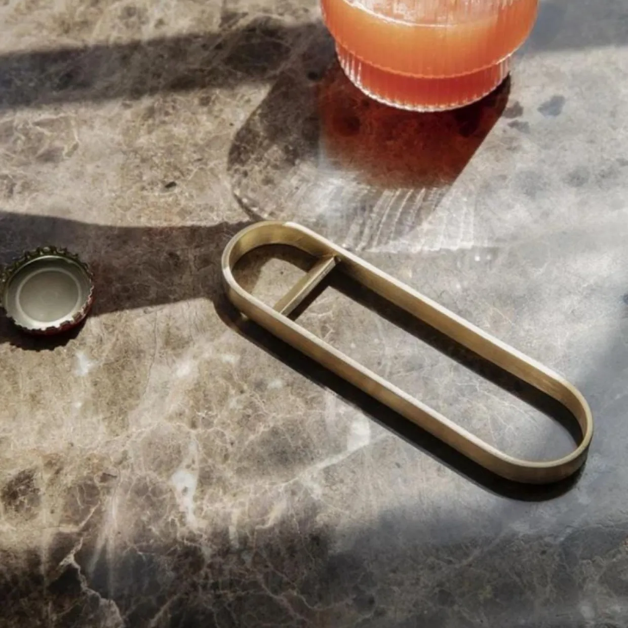 Flasköppnare Mässing