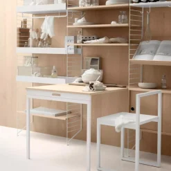 Fällbord beige/beige