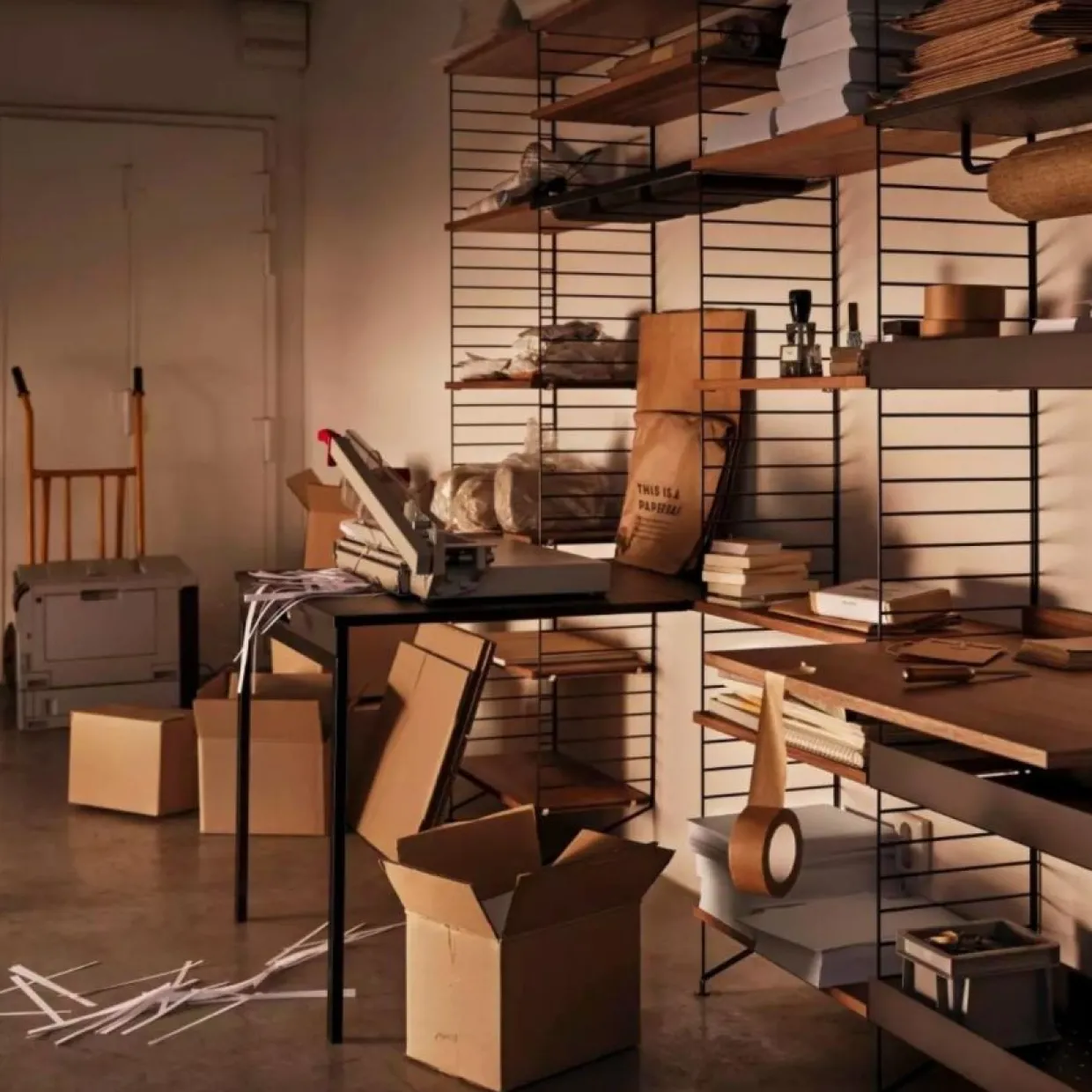 Fällbord valnöt/målad