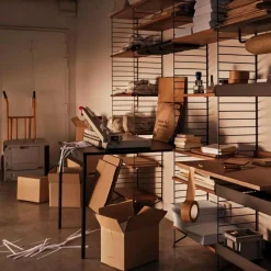 Fällbord valnöt/svart