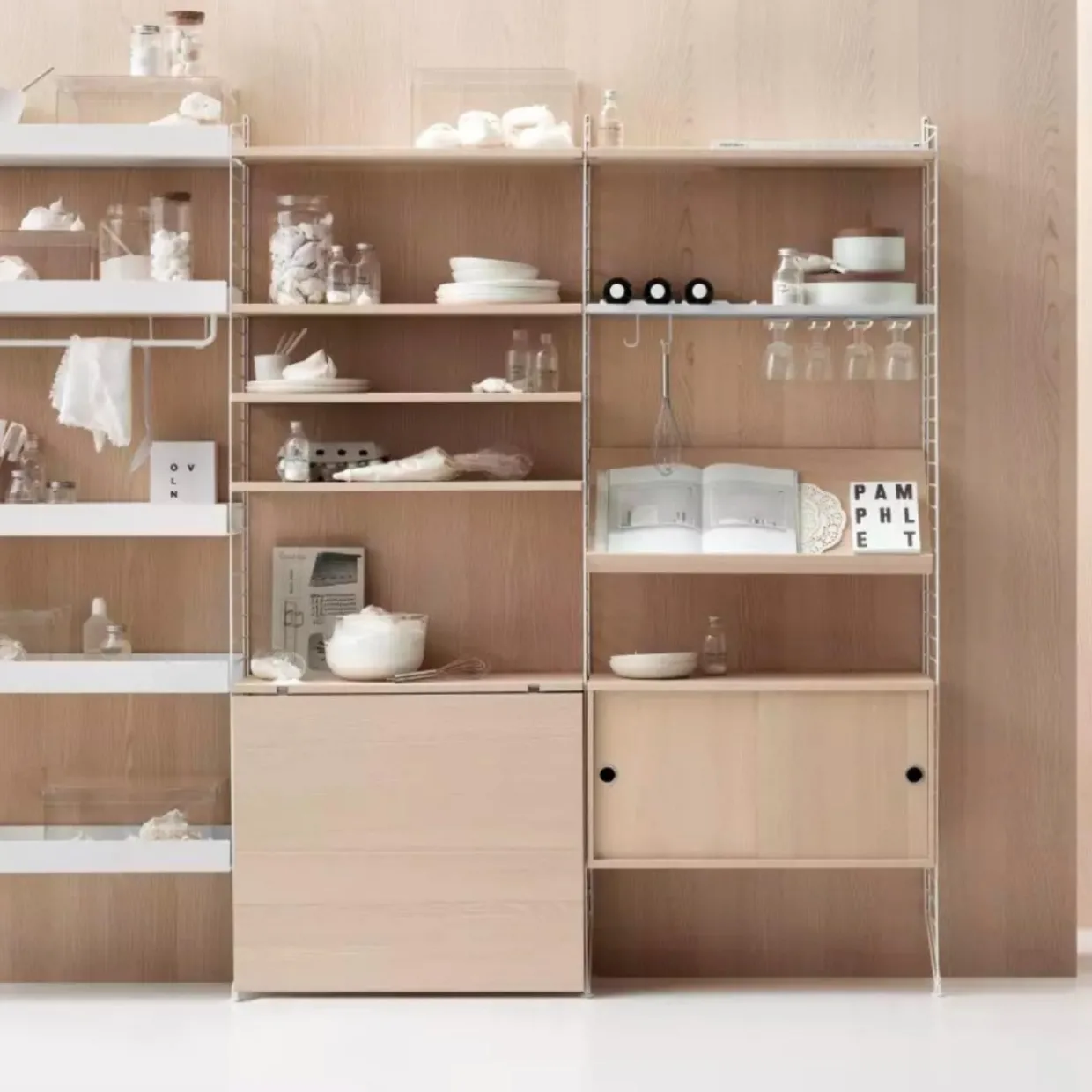 Fällbord valnöt/svart