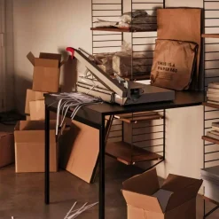 Fällbord valnöt/svart