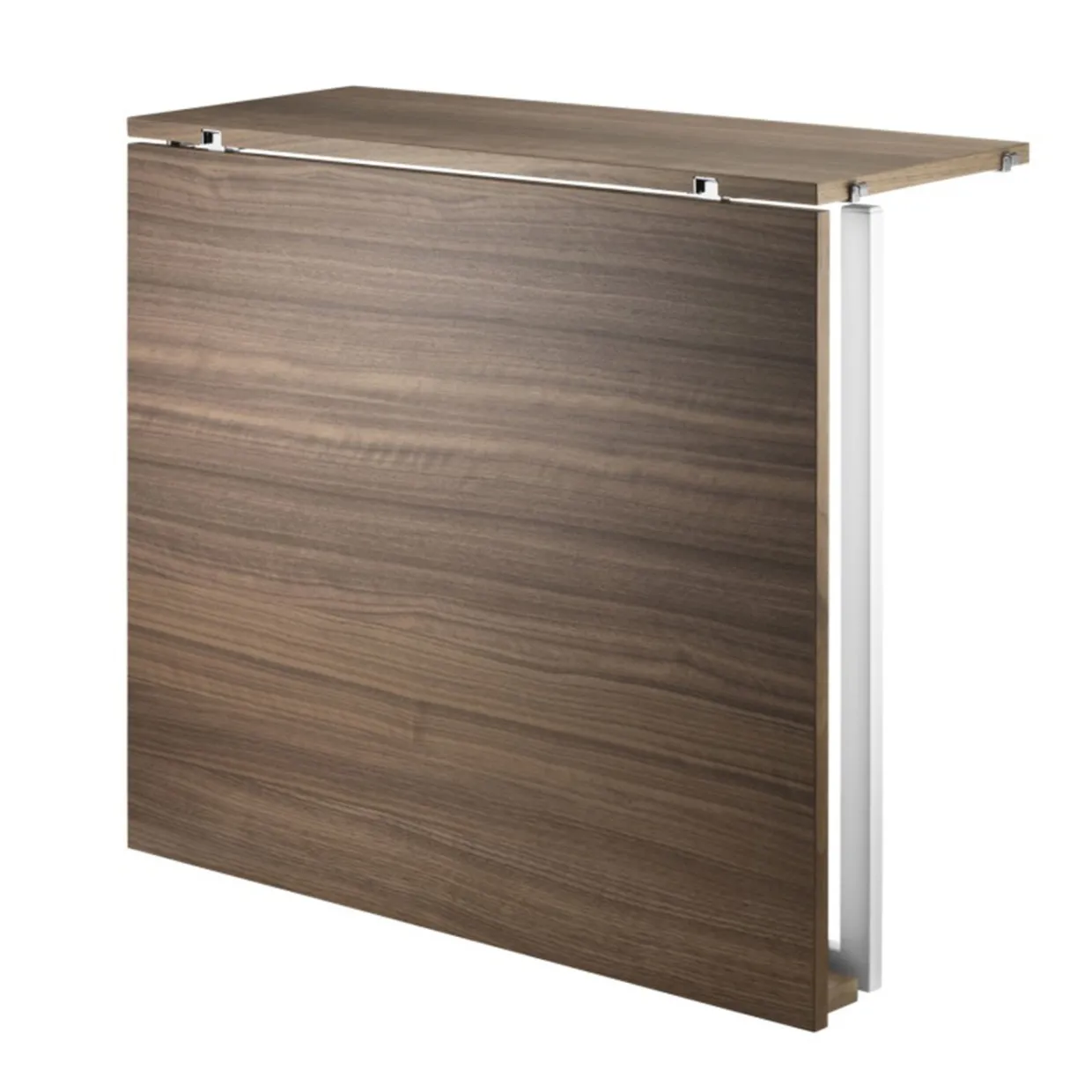 Fällbord valnöt/vit