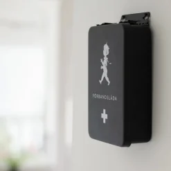 Förbandslåda / Medicinskåp, Svart