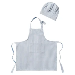 Förkläde/kockmösssa barn Kadett blå