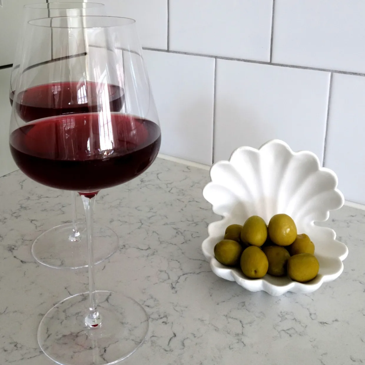 Förvaringsskål Shell 13 cm offwhite