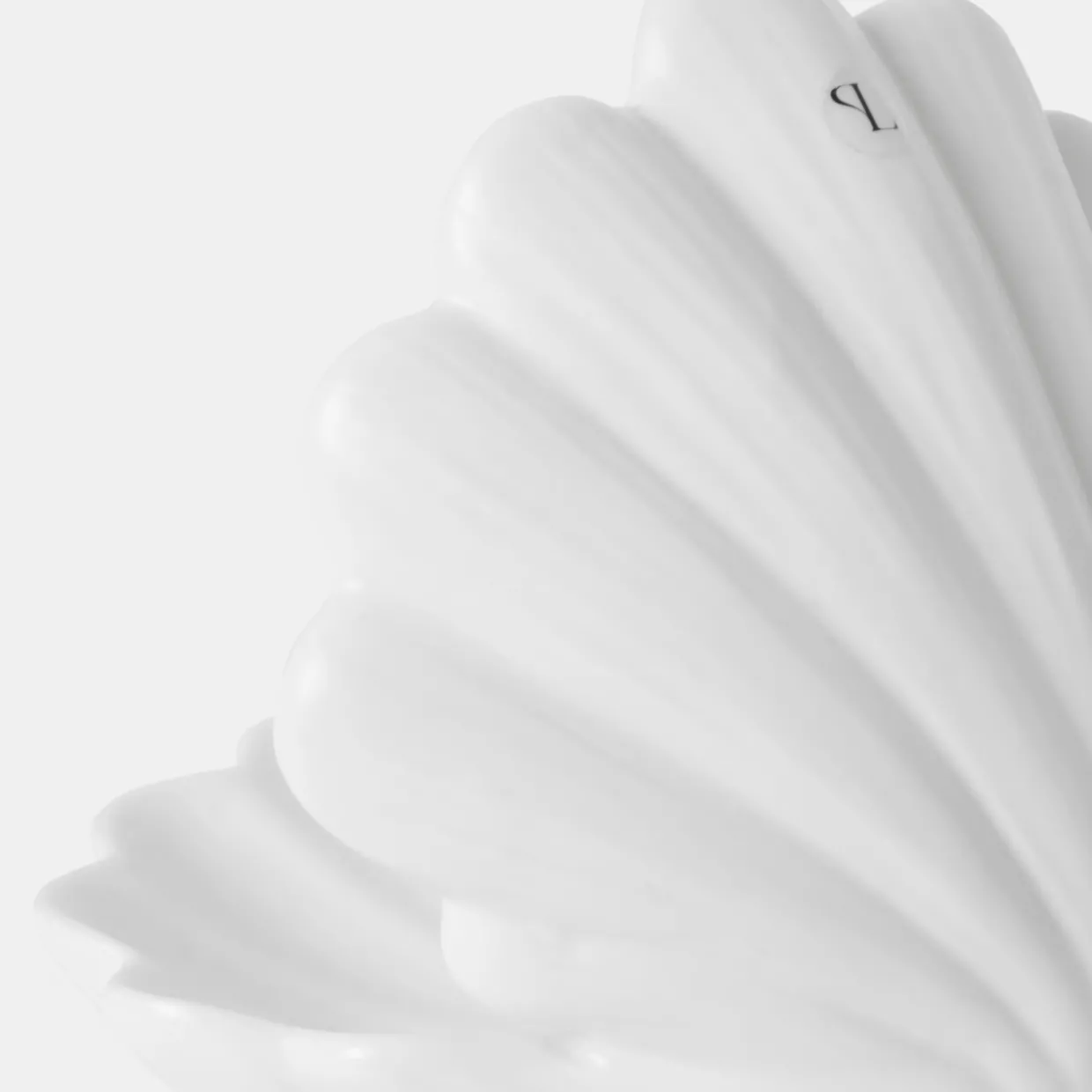 Förvaringsskål Shell 13 cm offwhite