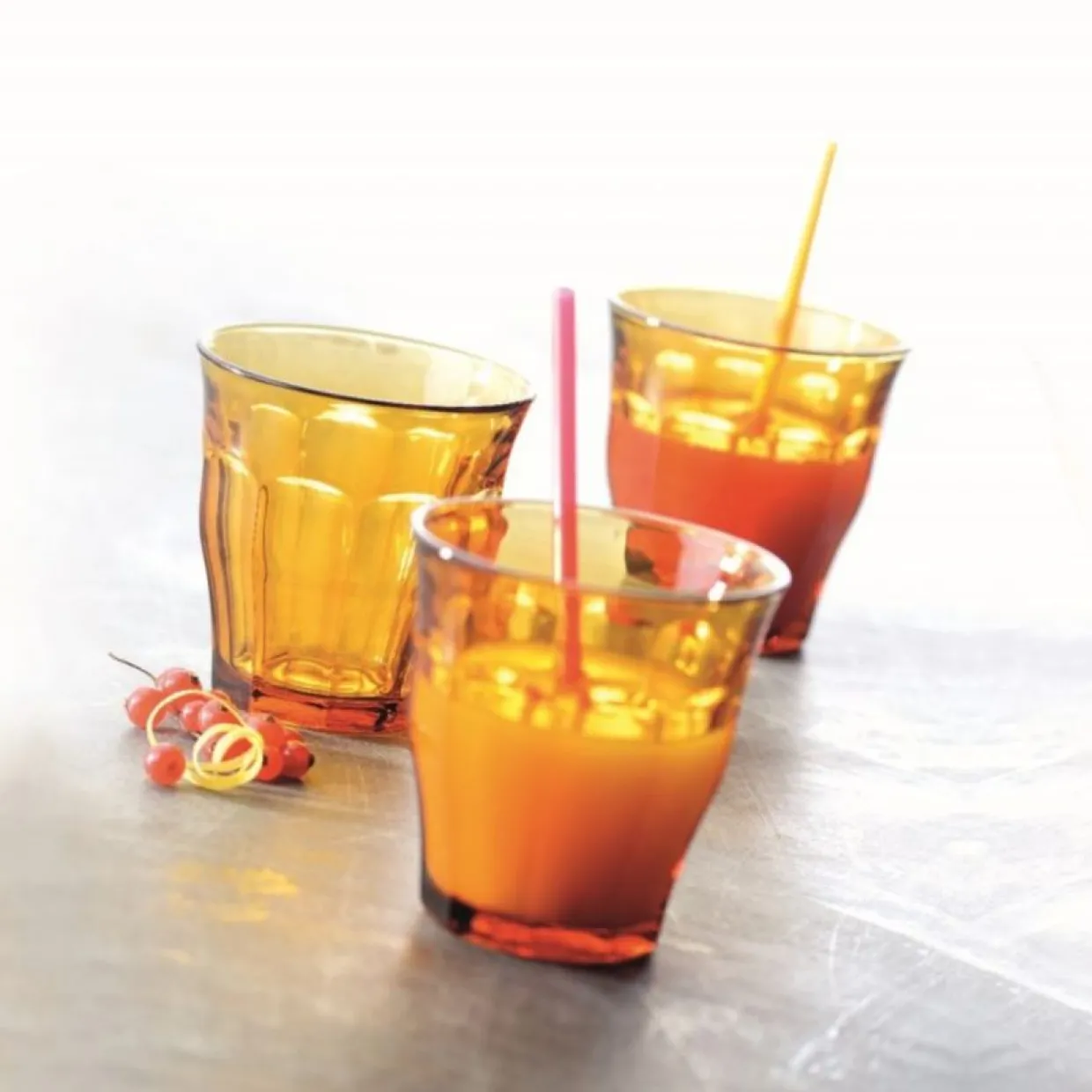 Glas Picardie 25 cl amber