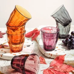 Glas Picardie 25 cl plommon