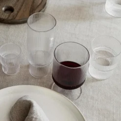 Glas Ripple 4-P 7x9cm Klar