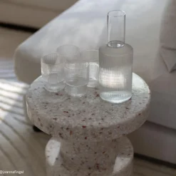 Glas Ripple 4-P 7x9cm Klar