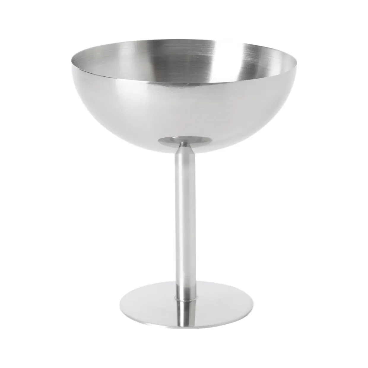 Glasskål på fot Bistro Silver