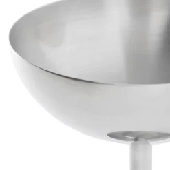 Glasskål på fot Bistro Silver