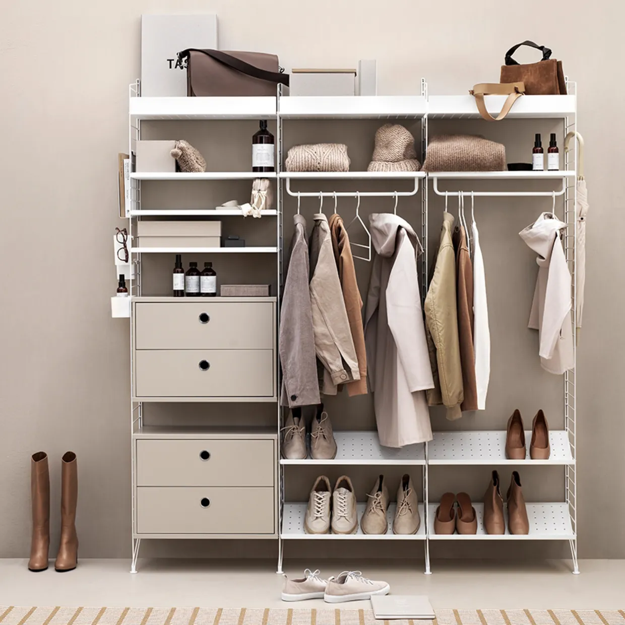 Golvgavel 200x30 1-p beige