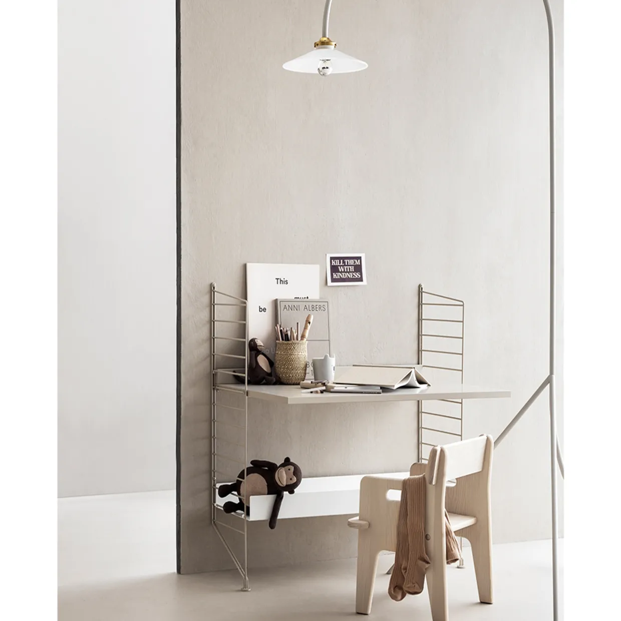 Golvgavel 85x30 1-p beige