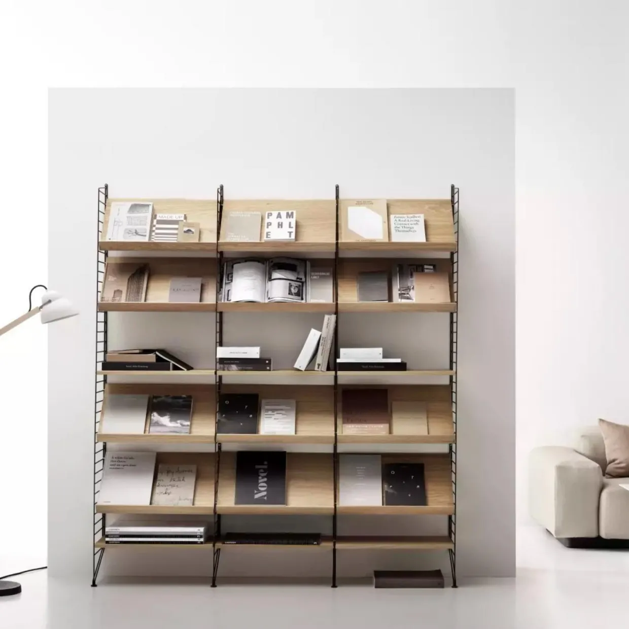 Golvgavel 200x30 2-p svart