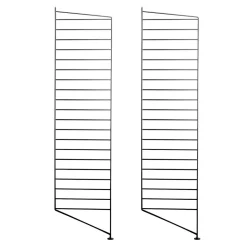 Golvgavel 115x30 2-p svart