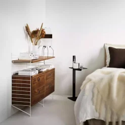 Golvgavel 85x30 1-p svart