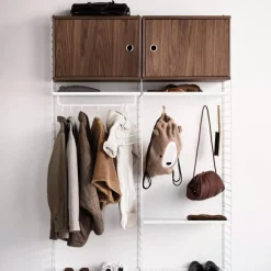 Golvgavel 200x30 2-p vit