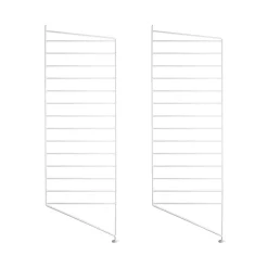 Golvgavel 85x30 2-p vit