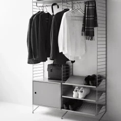 Golvgavel 200x30 1-p vit