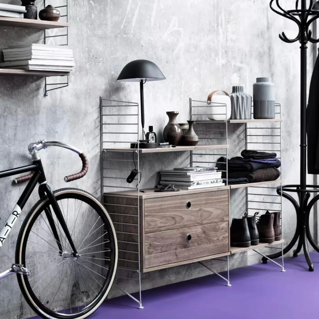 Golvgavel 115x30 1-p vit