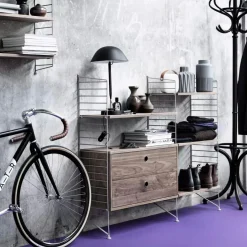 Golvgavel 115x30 2-p vit