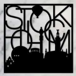 Grytunderlägg Siluett Sthlm