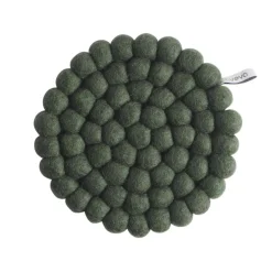 Grytunderlägg Ull Mossgrön