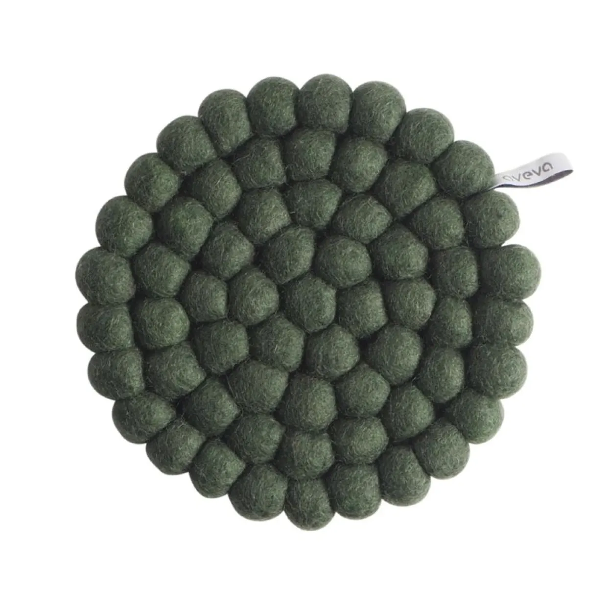 Grytunderlägg Ull Mossgrön