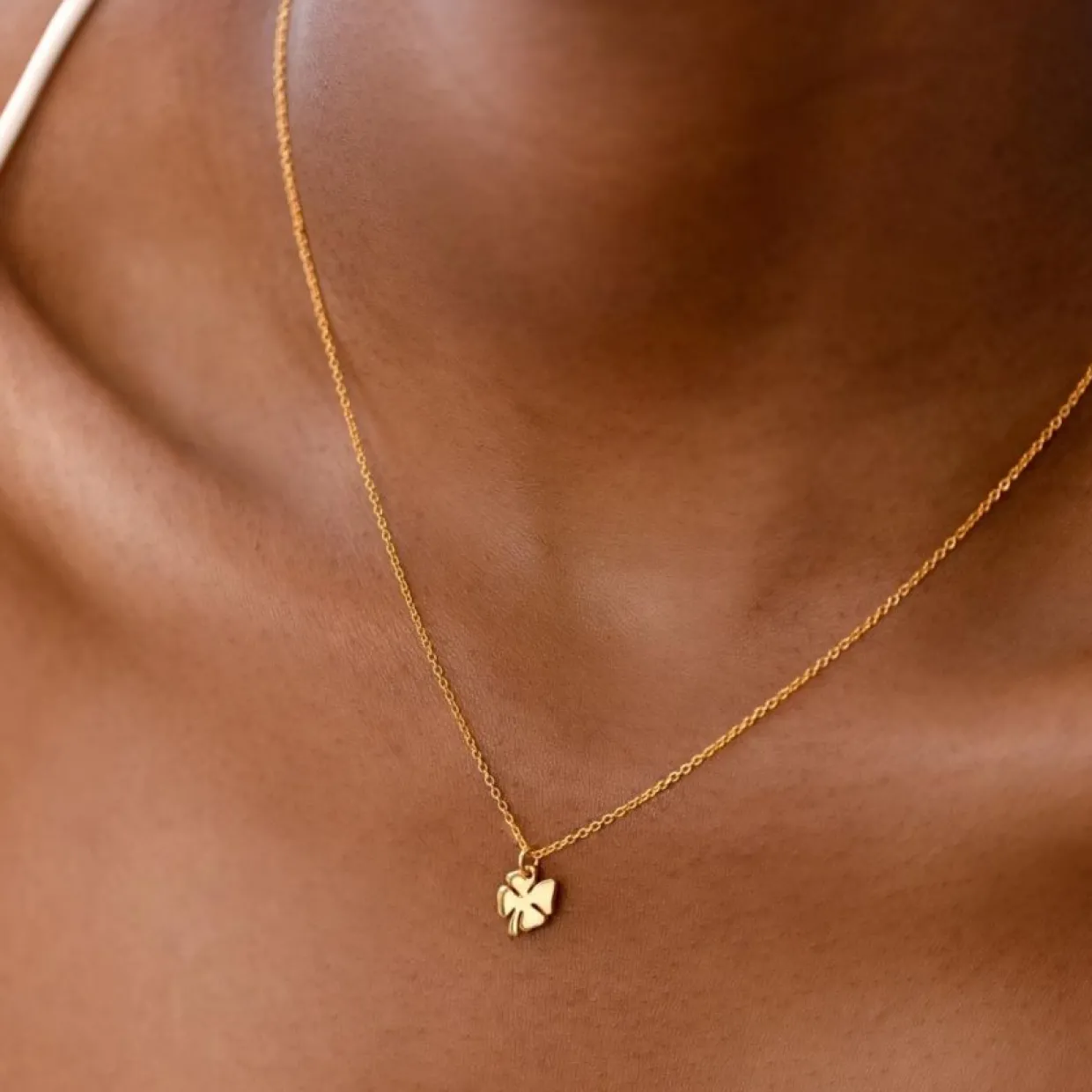 Halsband Bring Me Luck 44cm Guld