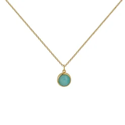 Halsband Dear Guld Turkos