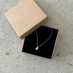 Halsband Drop Silver