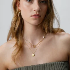 Halsband Paxton Long Guld