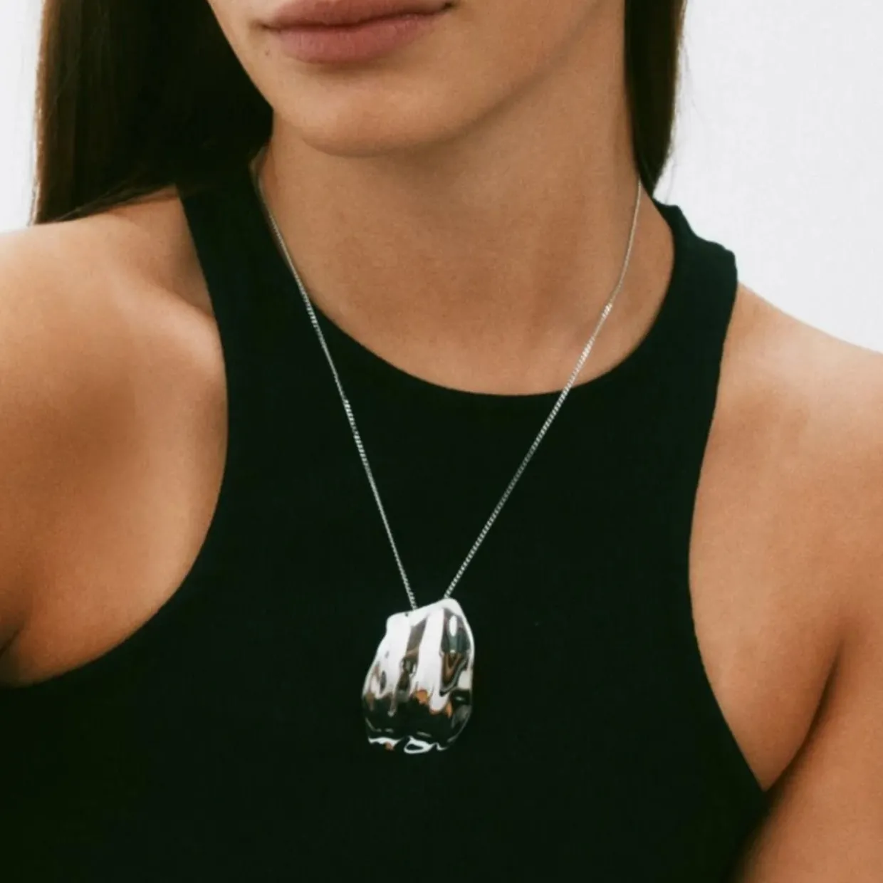 Halsband Tidal Pendant Stål